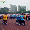 China team building game project Concord race for team race and group work for sale