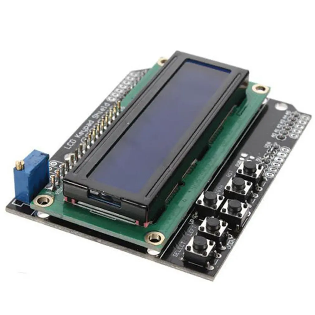 Robot lcd. Lcd keypad shield 1602 robot. ds1820d lcd display 1602. keypad for board. sample board and lcd.