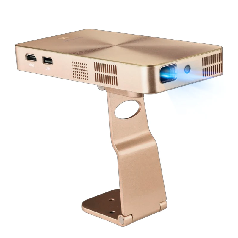 

AUN MINI Projector D9 Built-in 12,000mAH Android 5.1 Battery 2.4G/5G WIFI, Bluetooth, Support 4K DLP Beamer, N/a