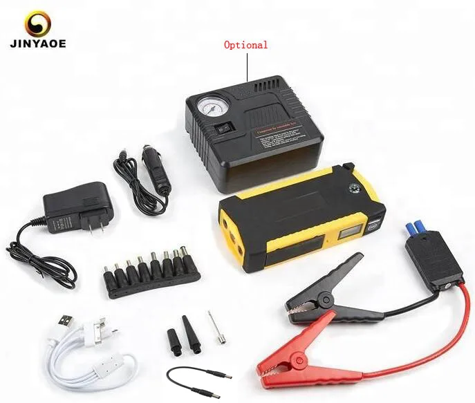 600a 20000mah Portable Car Starter 12v Jump Starter Ultra Safe Kits (up