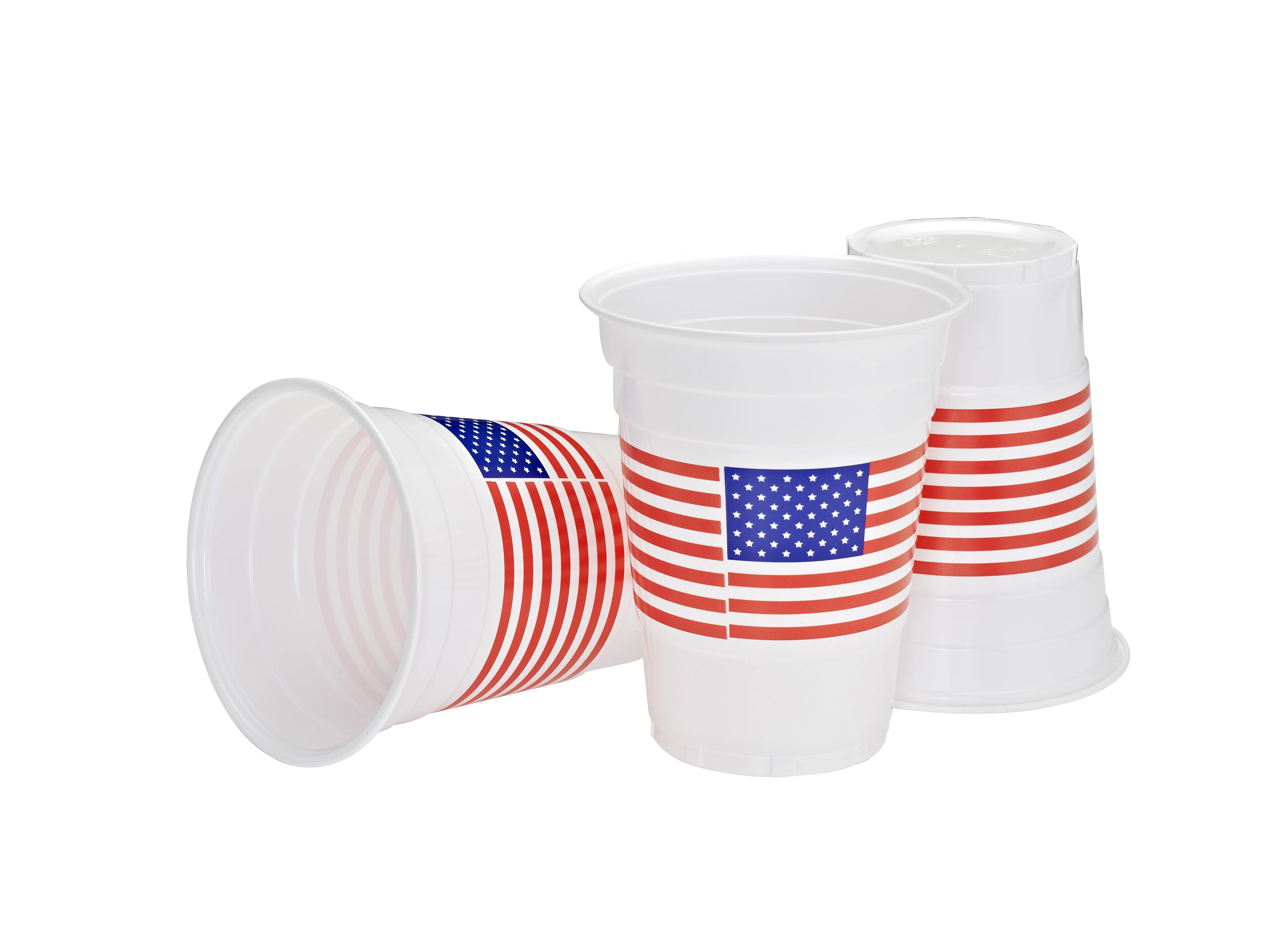 
Food Grade Wholesale PS Red Plastic Solo Party Cups 