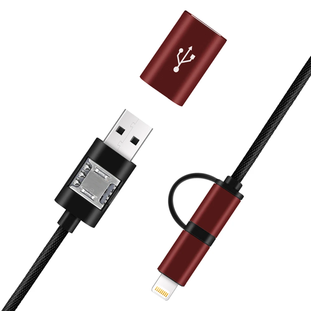 USB Locator 2 in 1 Cable WiFi lbs AGPS Locator Charging Data Line Remote Voice Recorder Data Line iOS/Android Smartphones PQ603
