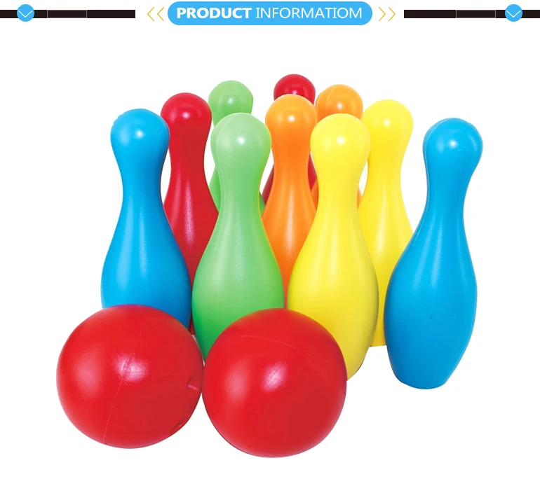 Kids plastic toy pin ball mini bowling game.jpg
