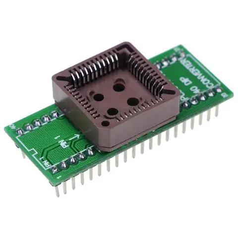 Programmer Adapter PLCC44 TO 40 DIP Socket for TL866CS EZP2010