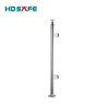 Stainless steel railing handrail/stair glass balusters/stainless steel glass balcony pillar in foshan
