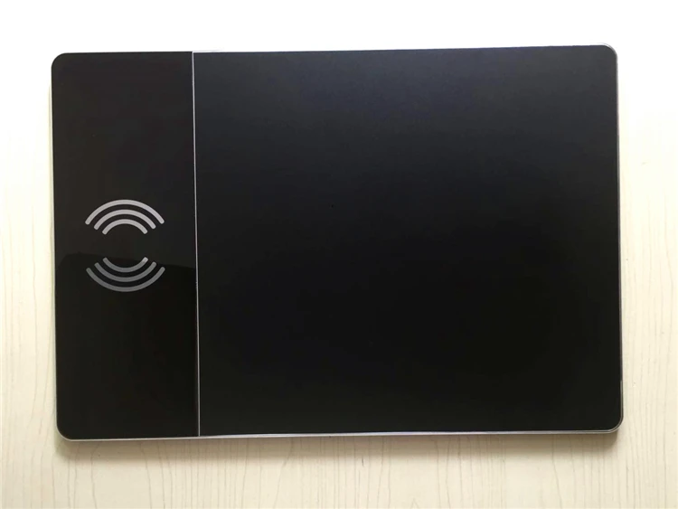 Newest Wholesale Qi Wireless Charger Mouse Pad Metal Material Wireless Charger
