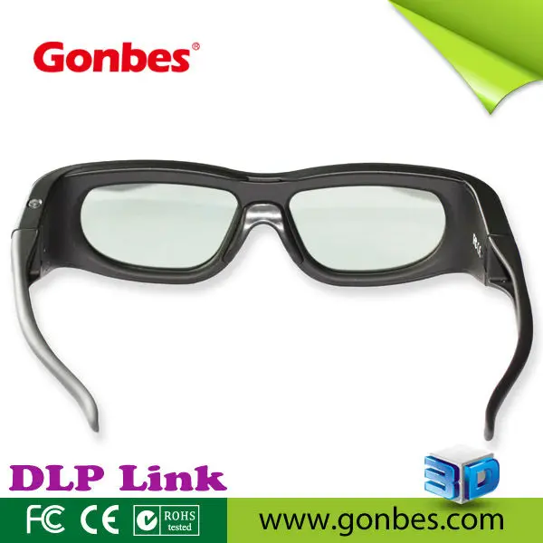 Active Shutter 3D DLP Link projector 3D glass eyewear for Optama Acer Sharp Dell High speed LCD lense