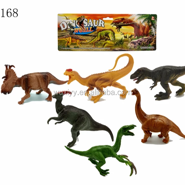 plastic dinosaurs