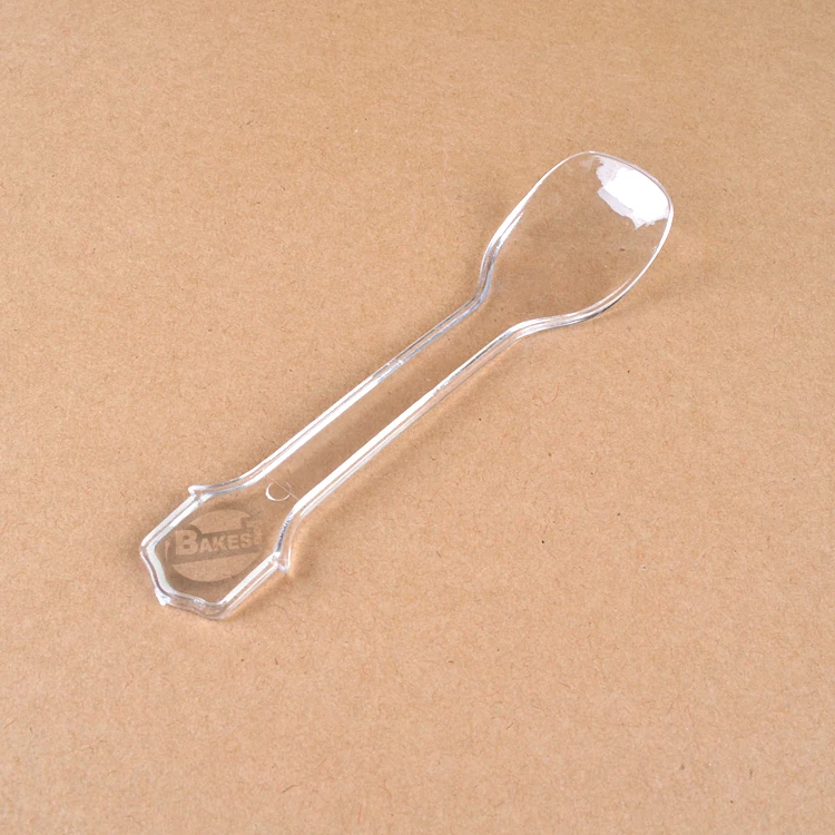 Couverts En Plastique Réutilisables 200 Pièces - Cuillères Et Fourchettes Transparentes, Pour Glace, Gâteau, Fêtes, Mariages