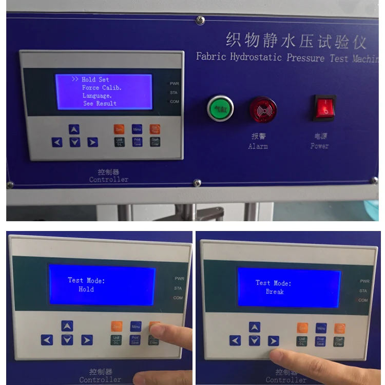 Digital hydrostatic pressure tester,fabric hydrostatic head pressure test machine,fabric hydrostatic head pressure tester