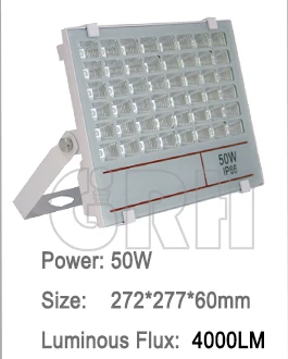 50w ultra thin stainless steel led flood light