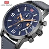 New Brand MINI FOCUS Watch Wrist Sport Hand Watch Three Small Dial Working Luxury Movt Quartz Watch