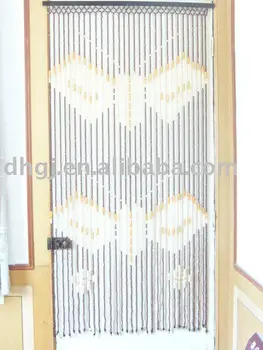 Decorative Wooden Beaded Door Curtain