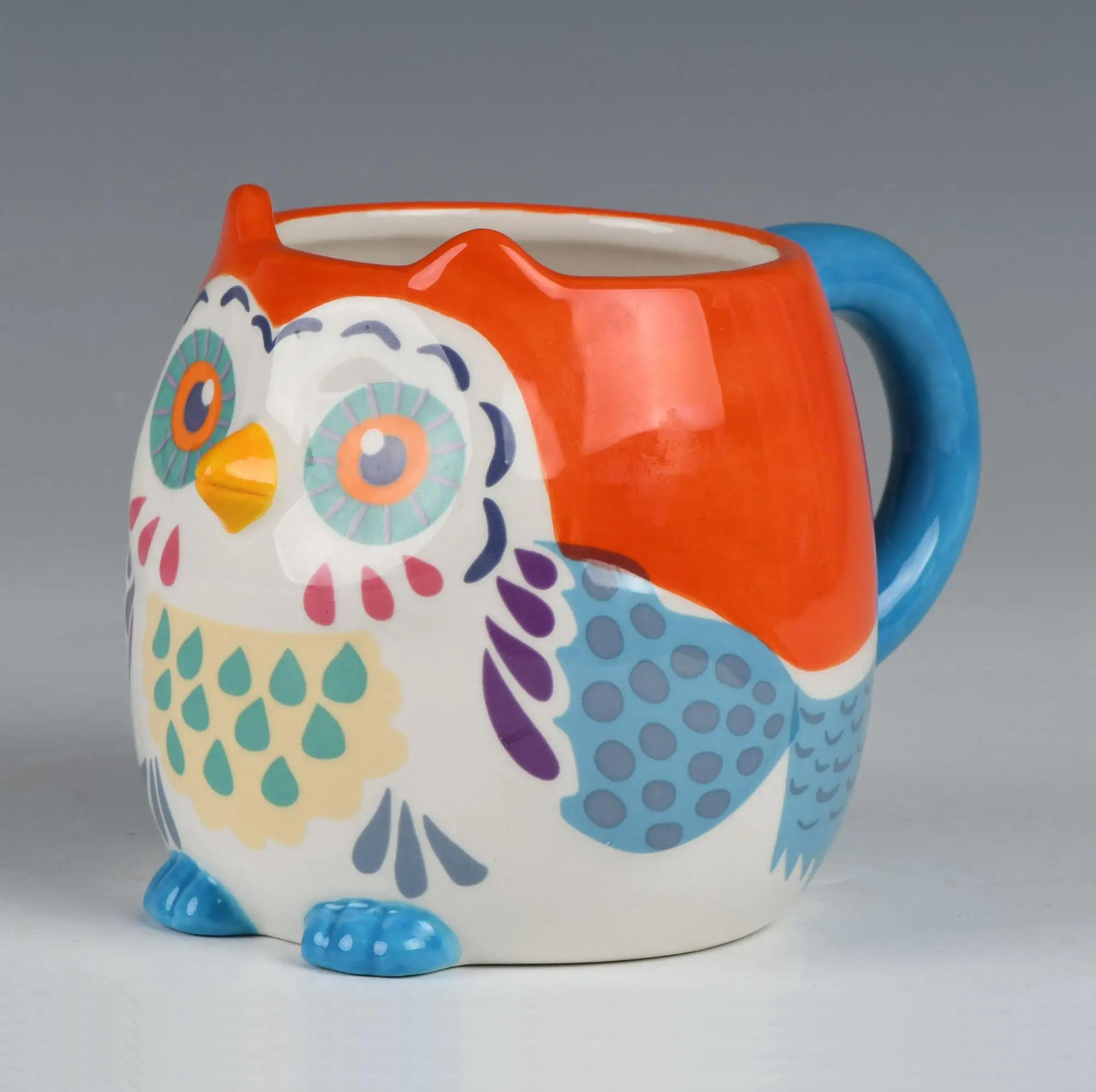 thumbnail image 2 of CAIRIAC 3D Owl Coffee Mug - Cute Ceramic Tea Cup For Office & Home 2 of 12