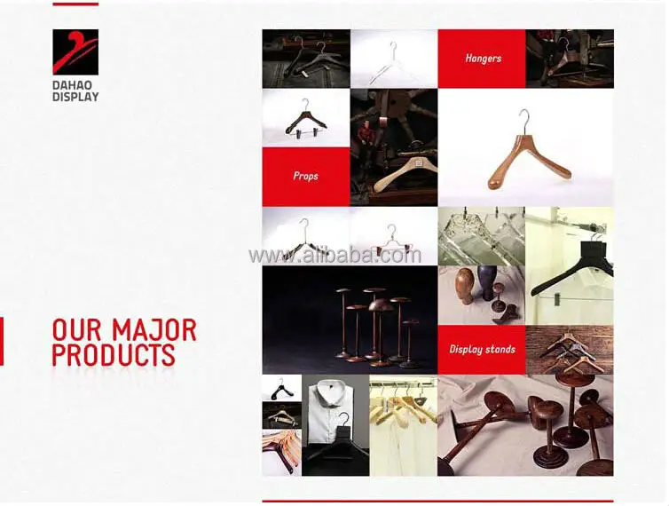 high quality wooden hanger custom hanger