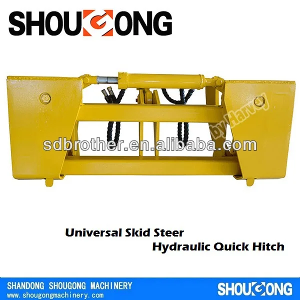 Skid Steer Hydraulic Quick Hitch With Tilt Function Buy Skid Steer