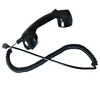 explosion proof coiled cord/spring wire remote control portable handset