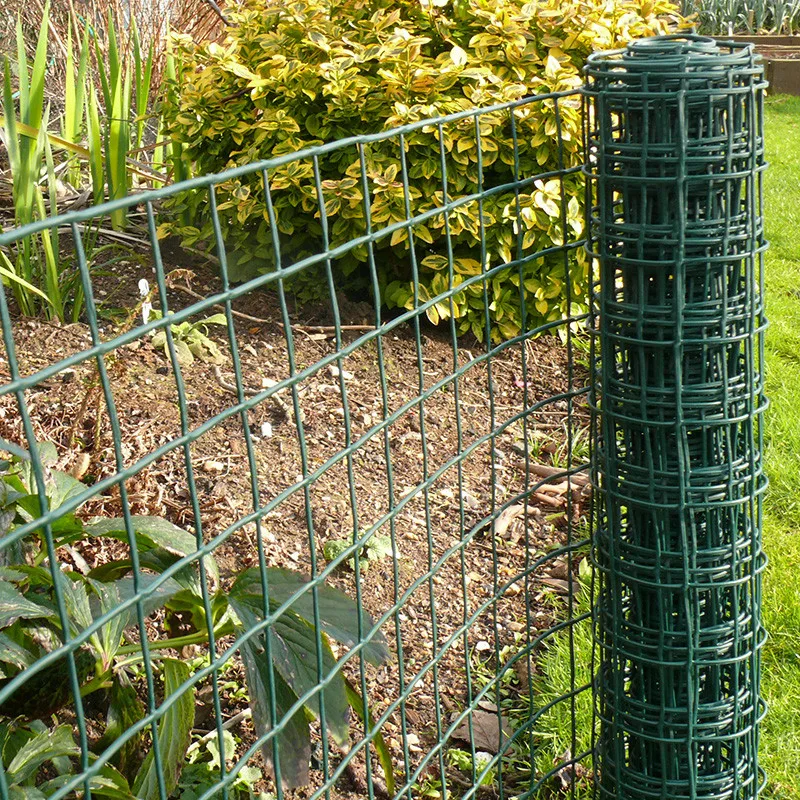 white color plastic garden fence mesh