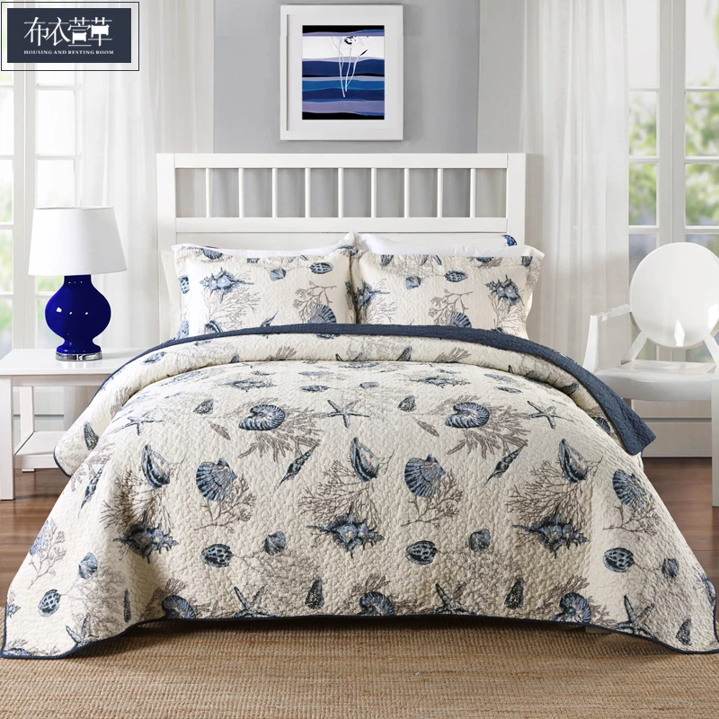 Modern Quilted Patchwork Bedspread With Cheap Price Price For Home