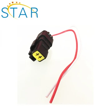 2 Pin Fci Plastic Pa66 Automotive Connector Pigtails Wiring Harness