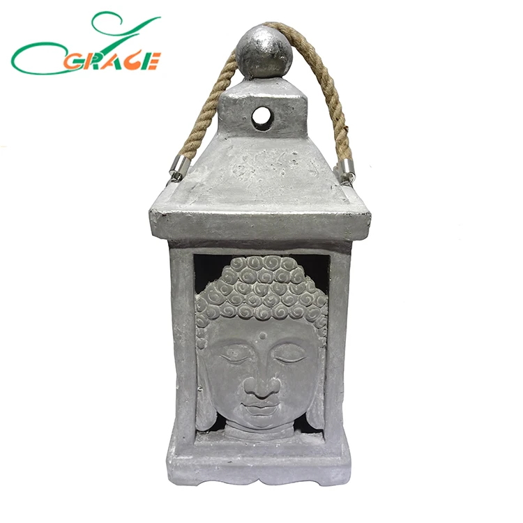 Outdoor Zen Garden Lantern Mgo Buddha Solar Lantern Buy Buddha Solar