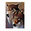 High quality Wild wolves 5d diy crystal diamond painting cross stitch