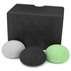 Natural Black Bamboo Charcoal Konjac Sponge for Face and Body Wash