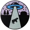 Custom Clothing Badges, Wholesale Get in Loser X - Files UFO Alien Patch Embroidered Applique Iron On Sew On Emblem