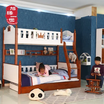 Comfortable Soild Wood Kids Wooden 3 Bunk Bed Malasia With Pull Out Bed Buy Pull Out Bunk Bed 3 Bunk Bed Wooden Bunk Bed Malasia Product On