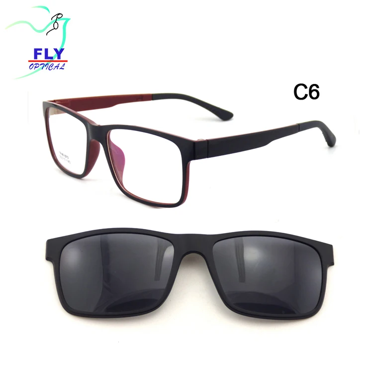 

2020 Stock TR90 Clip on Custom Polarized Sunglasses 2018, Picture