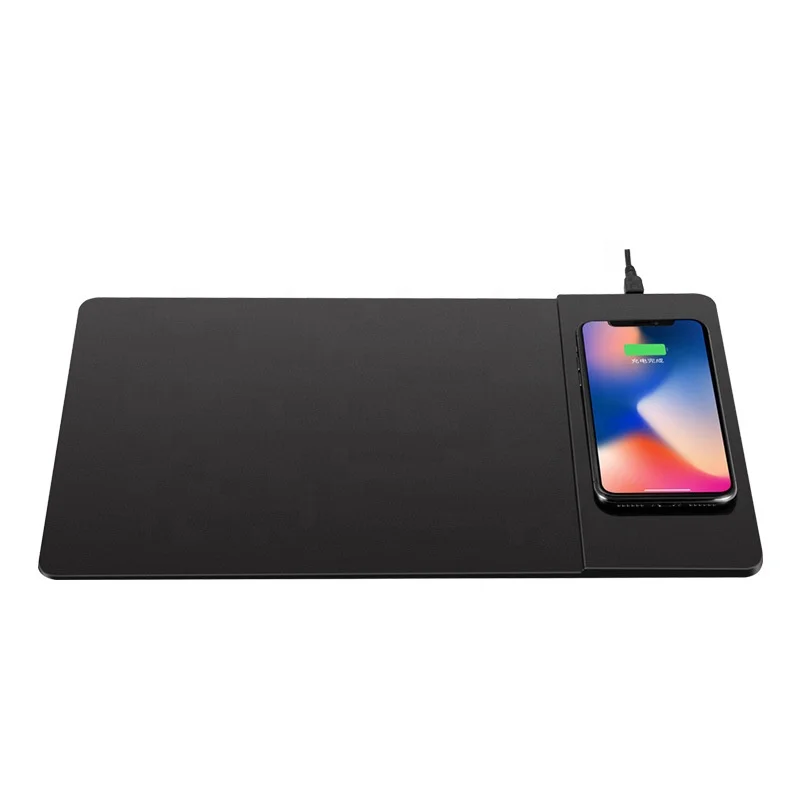 

Wireless Charging Mouse Pad Foldable Universal Mobile Phone Qi Wireless Charger Charging Mouse Pad Mat, All colors is available