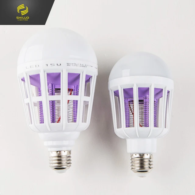 Hot selling UV Lamp Insect Trap lamp, house hold Mosquito Killer Lamp 15w 110V & 220V E27 / B22 base 15W mosquito killer bulb