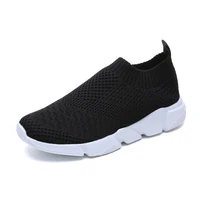 

latest design hot sale fly knit mesh sport shoes women sneakers walking and running shoes