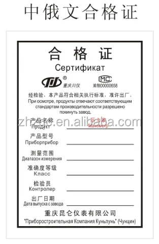 来自中国供应商的国内压力表价格