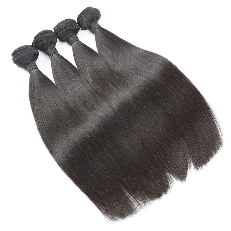 

Top Quality Wholesale Unprocessed Human Virgin Hair Brazilian Hair Bundles for Women, Natural color