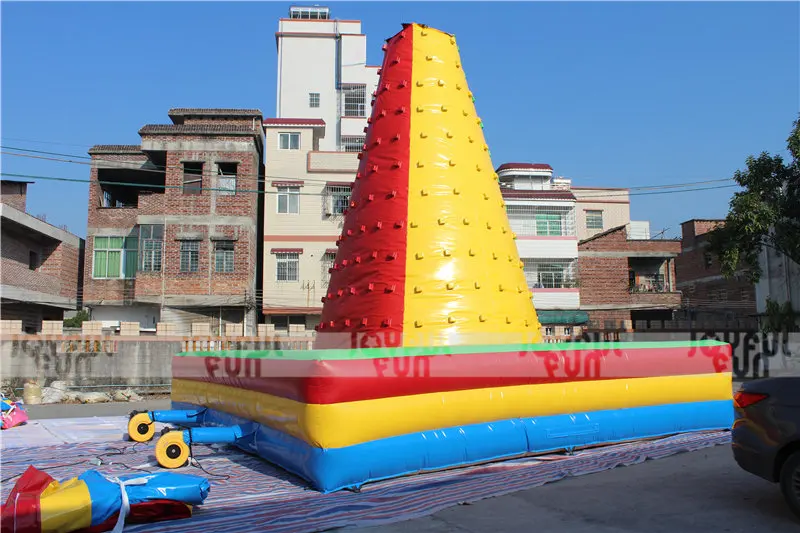 Inflatable Rock Climbing