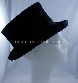 mens black top hat