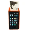 Android 1D 2D barcode scanner Handheld POS with NFC GPS camera bluetooth wifi 4g 3g gprs