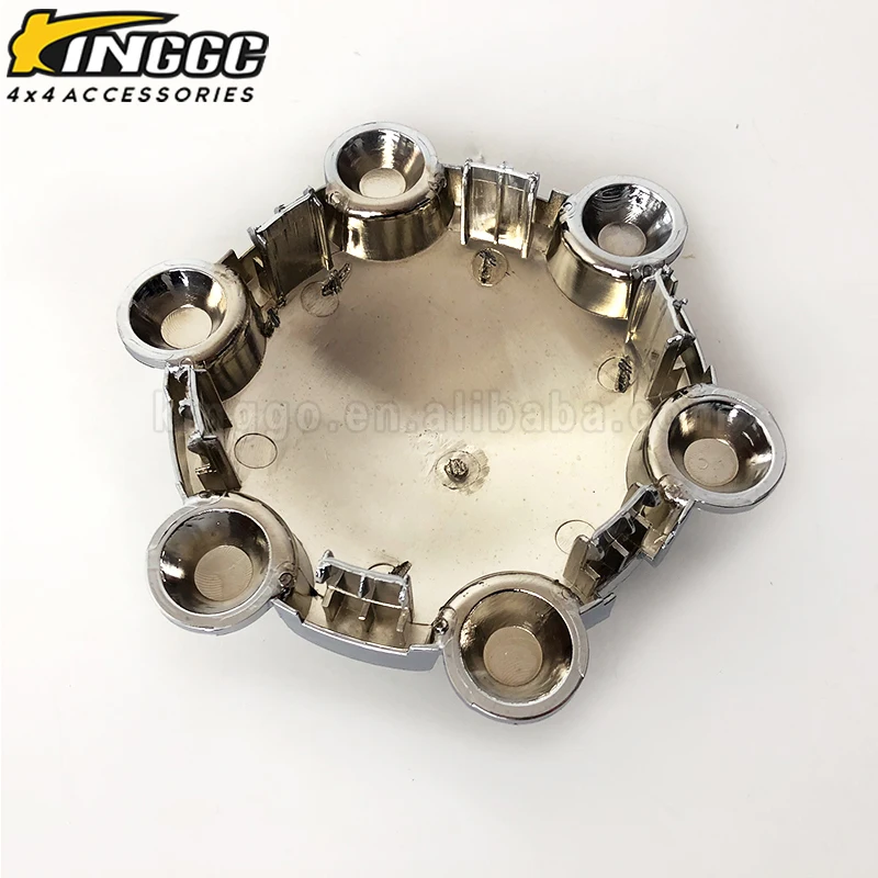 Truck 6 Holds ABS plastic silver wheel center hub caps