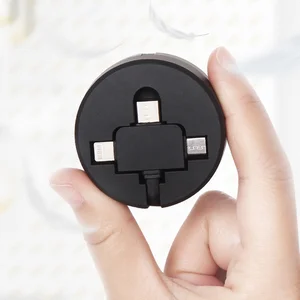 3 1 Retractable USB Charging Cable Mobile Phones