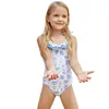 Trade Assurance Kids Girl Swimwear One Piece Swimsuit Cute Print Toddler Girls Maillot 1 Piece Girls Swimsuits v410045