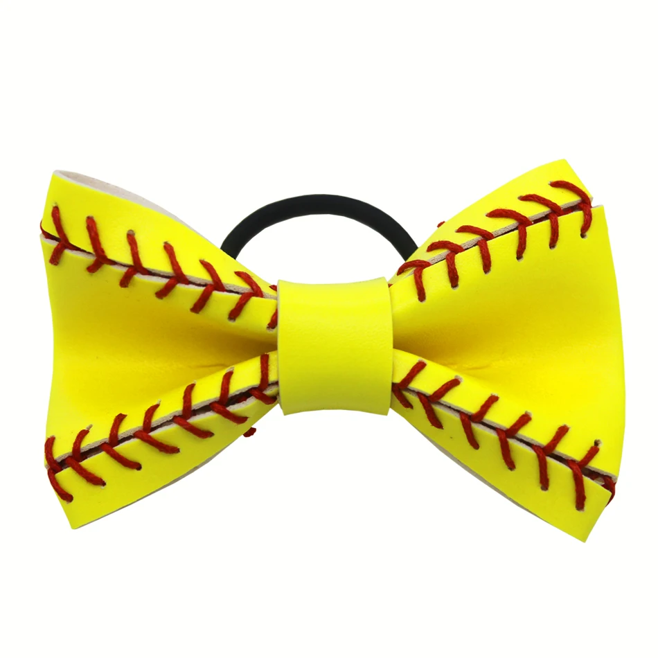 

Cute Senior Print Custom Team Softball Hair Bows