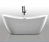 2017 Retail Pretty Recumbent Clipper-Built Round Freestanding Bath With Stainless Steel Faucet For JS-758