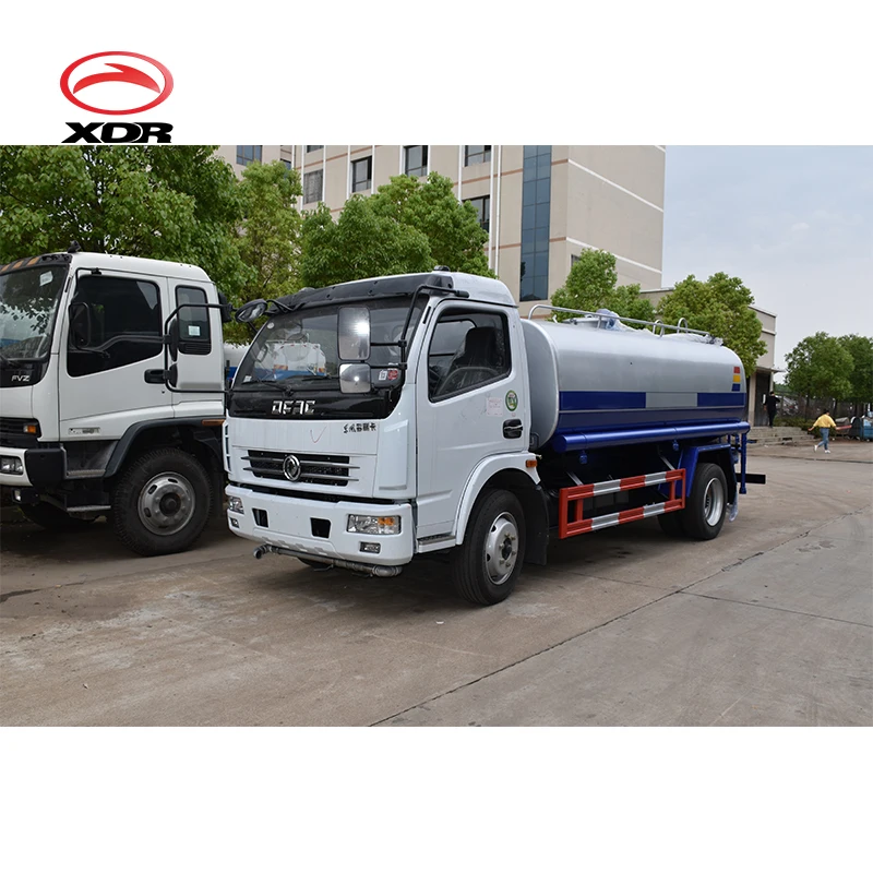 
Dongfeng 4x2 Diesel Type 10000 Liters Stainless Steel Water Tank Truck 