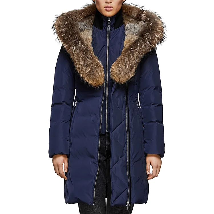 womens waterproof parka coats with fur hood