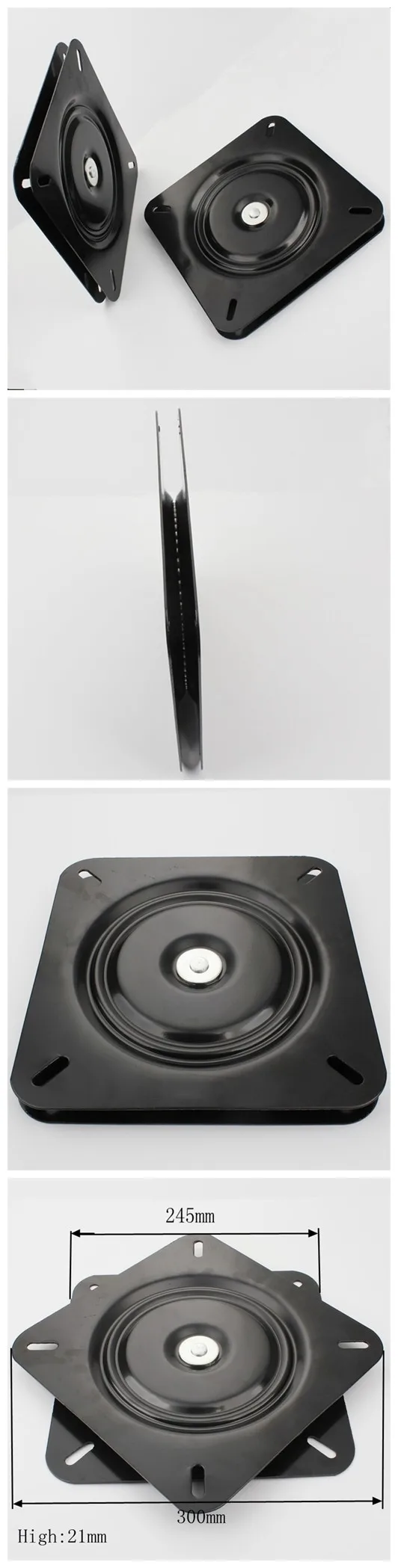 Hot Sale Modern Design 10 Inches Barstool Metal Bearing Turntable Swivel Plates Buy 10 Inches
