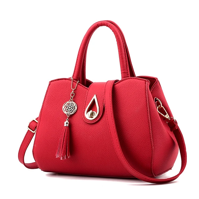 Young Women Shoulder Bags Genuine Leather Ladies Handbags - Buy ...