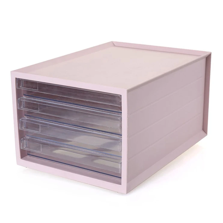 

Wholesale cosmetic medicine bedroom make up plastic storage box with compartments