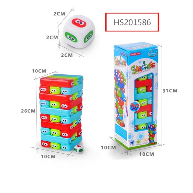 HS201586, Huwsin Toys, Stackers table game for kids, Educational toy
