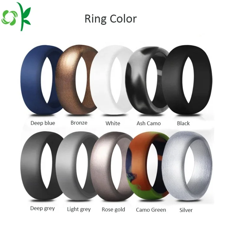 10 Pack Wedding Accessories Wedding Bands Ring Adjuster Silicone for Men